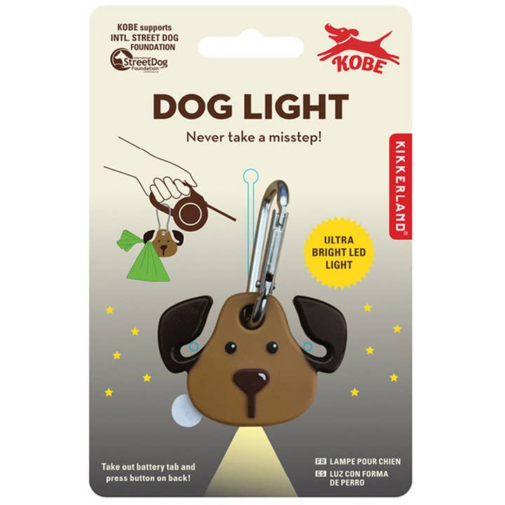 Dog Light for wholesale by Kikkerland Design Inc