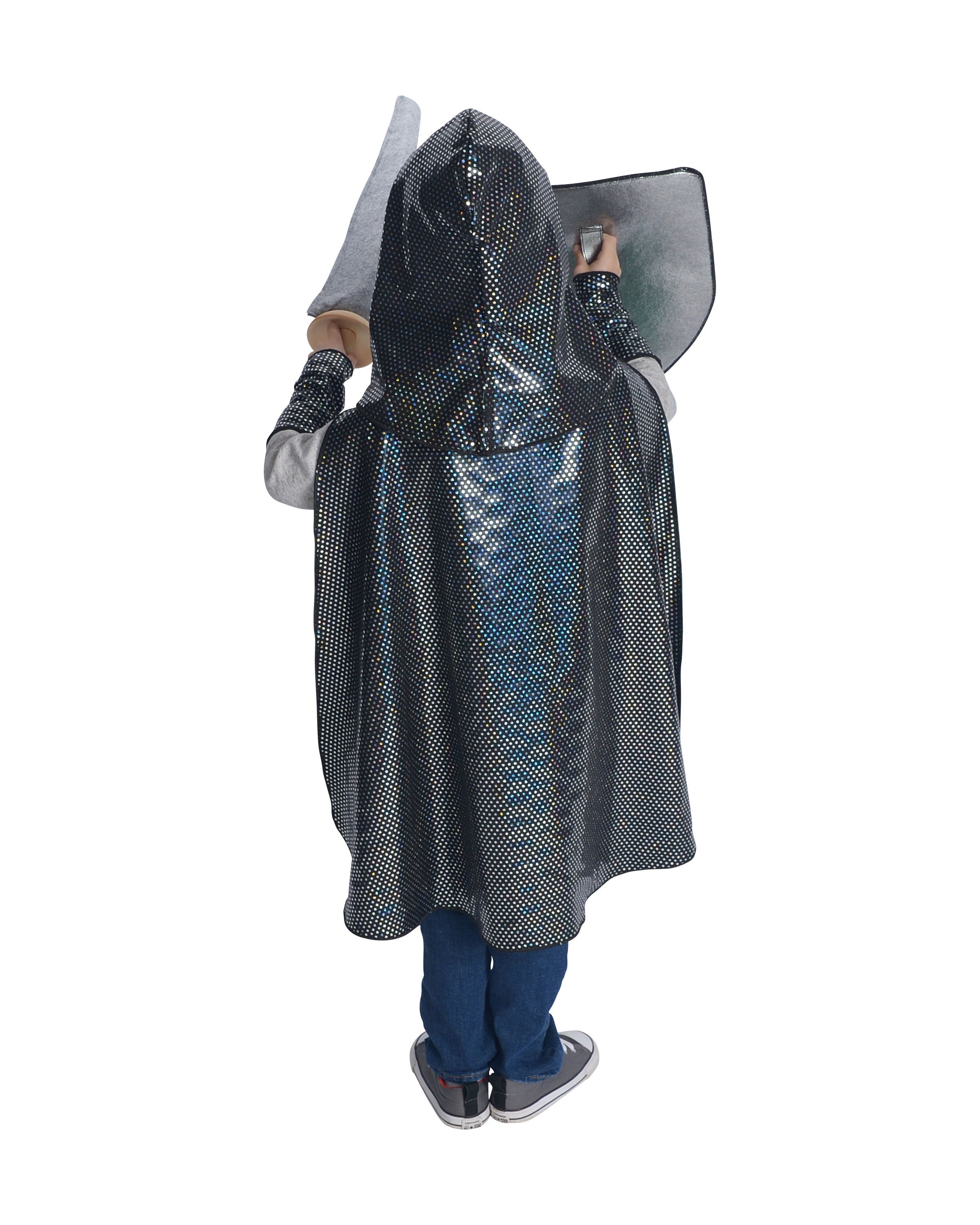 Fairy Finery Inc – Engroshandel Kappe - Børn – Dragon og Knight Vendbar kappe sæt til børn2