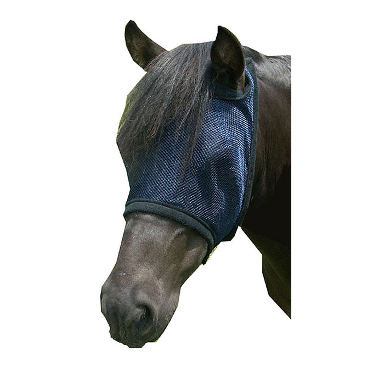 Intrepid International - Wholesale Horseback Riding Gear - Mini Horse Fly Mask - Navy