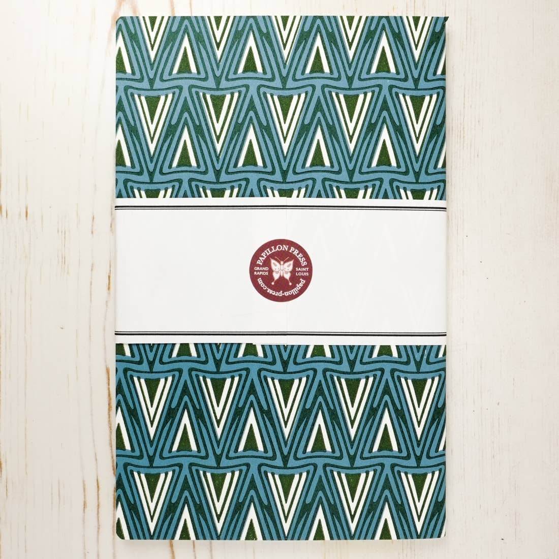 Papillon Press - Wholesale Notebook - German Lancet Letterpress Notebook1