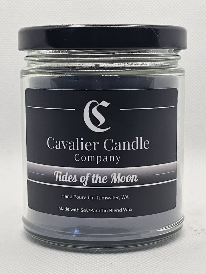 7oz Tides of the Moon Candle for wholesale by Cavalier Candle Company