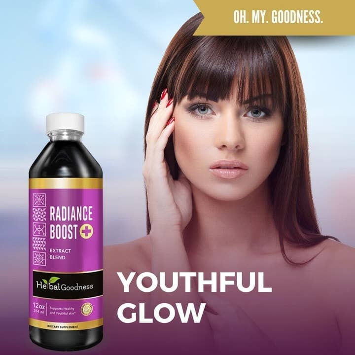 Herbal Goodness - Wholesale Oral supplement/vitamin - Radiance Boost Extract Blend - 12oz Liquid - Natural, Non-GMO - Glow, Radiant Skin, Supple Skin - Herbal Goodness7