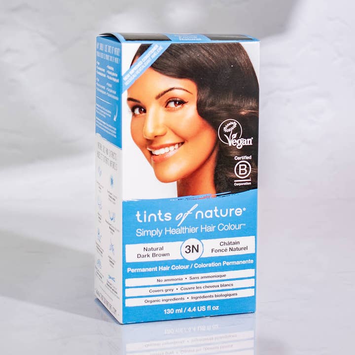 3N Naturlig Mörkbrun Permanent Hårfärg för wholesale av Tints of Nature US