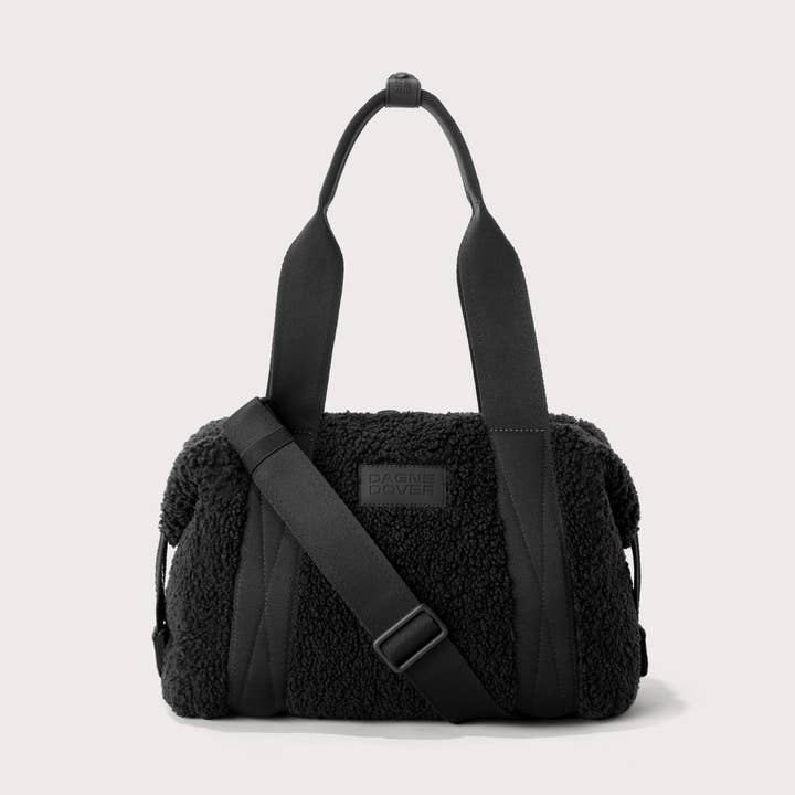 Landon Carryall in Onyx Shearling , Small for wholesale by Dagne Dover