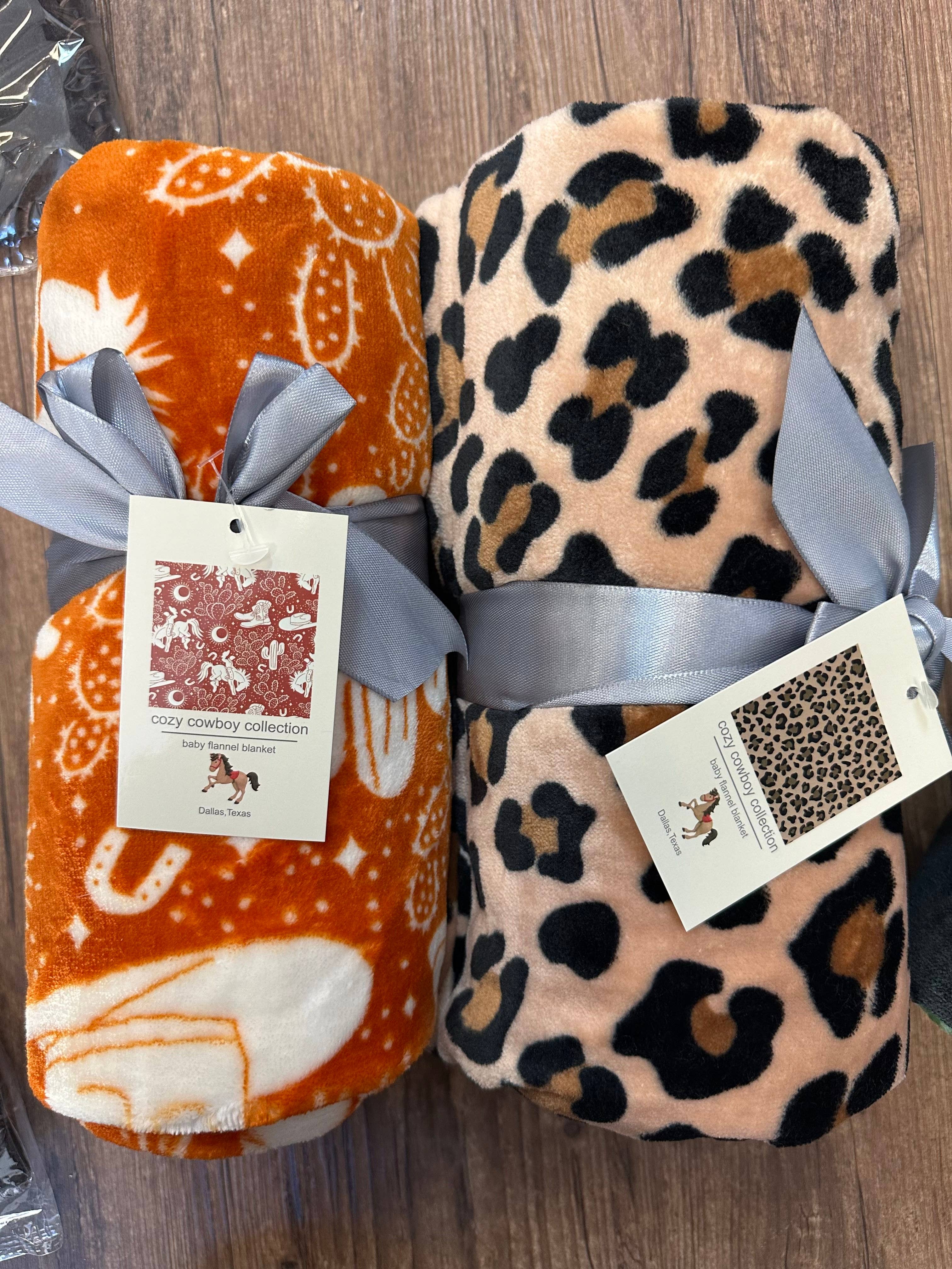 Sunshine Home Textile – Cobertor de cama por atacado – Coleção Aconchegante de Cowboy Ocidental para Bebé Manta de Pelúcia1