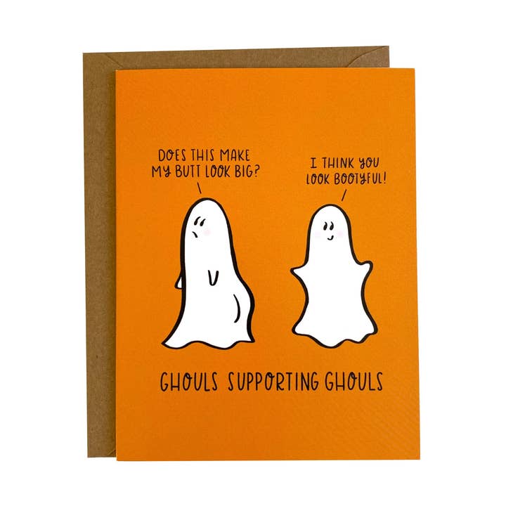 Ghouls Soutien Ghouls pour la vente par Drawing a Blank Cards + Gifts