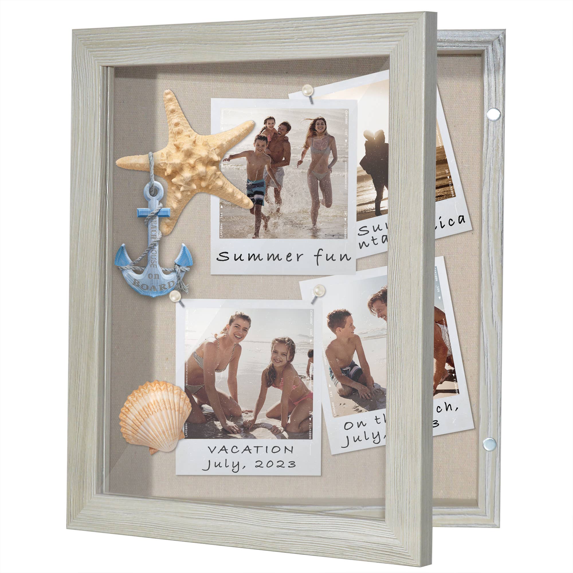 Americanflat - Wholesale Picture Frame - Americanflat Front Loading Shadow Box Frame for Keepsakes4