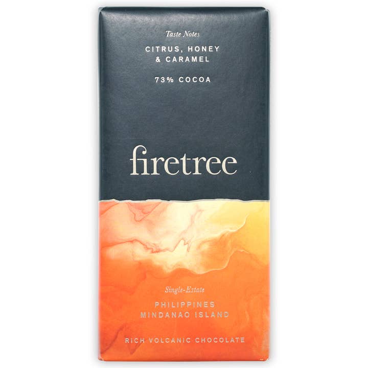Bar & Cocoa Chocolate - Wholesale Chocolate Bar - Firetree Dark Philippines 73% (Volcanic Chocolate)