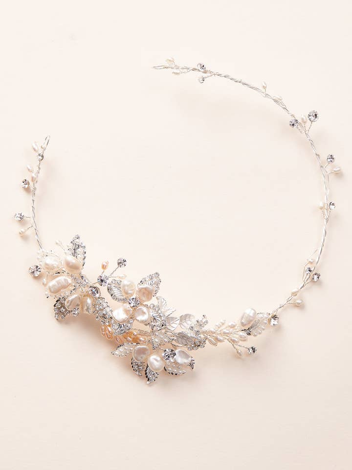 Leona Bridal Hair Vine for wholesale by Dareth Colburn Designs