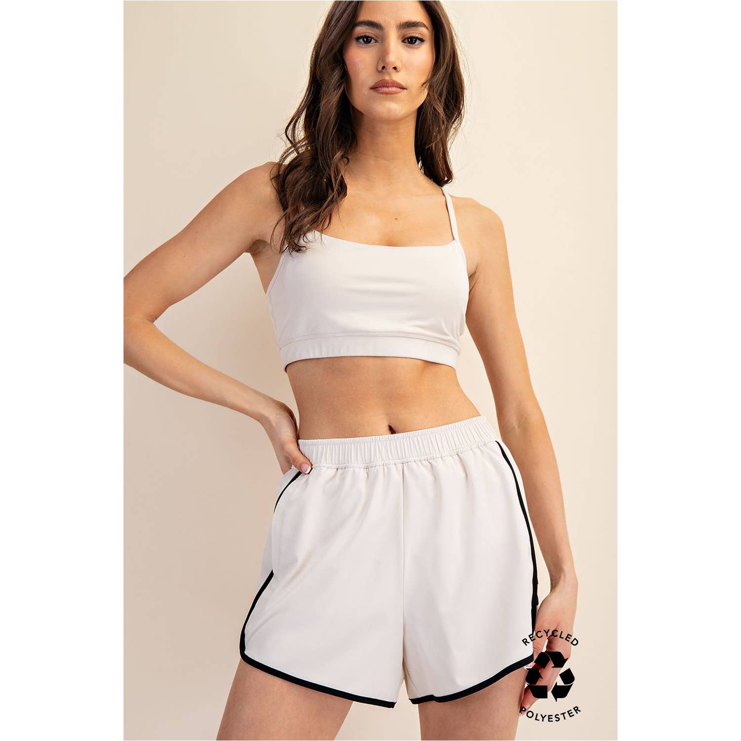 Rae Mode - Wholesale Athletic Shorts - Women's - RECYCLED BUTTER TIGER SHORT29