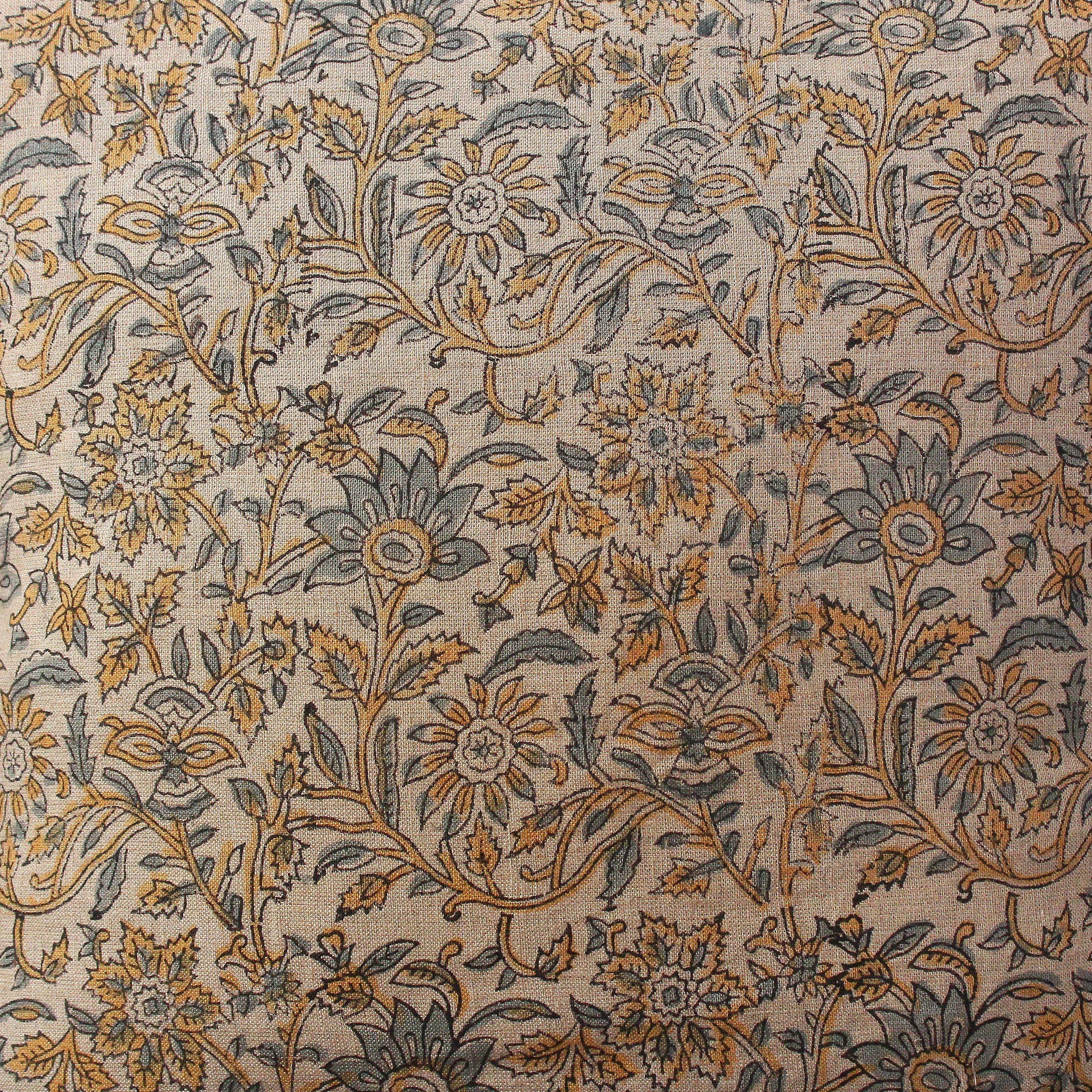 Eyda Homes - Wholesale Throw Pillow Cover - Indian Hand Block Printed Linen Pillow Cover5