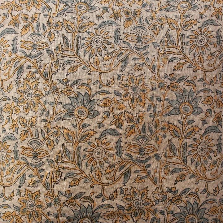 Eyda Homes - Wholesale Throw Pillow Cover - Indian Hand Block Printed Linen Pillow Cover5