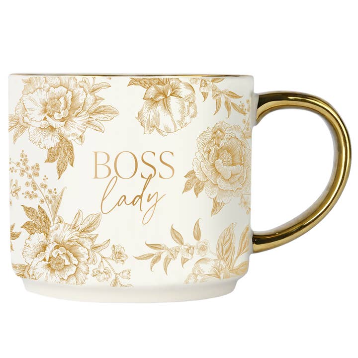 Boss Lady Coffee Mug - Home Decor & Gifts and other Purchase Wholesale mokken. Free Returns & Net 60 Terms on Faire trending on Faire.