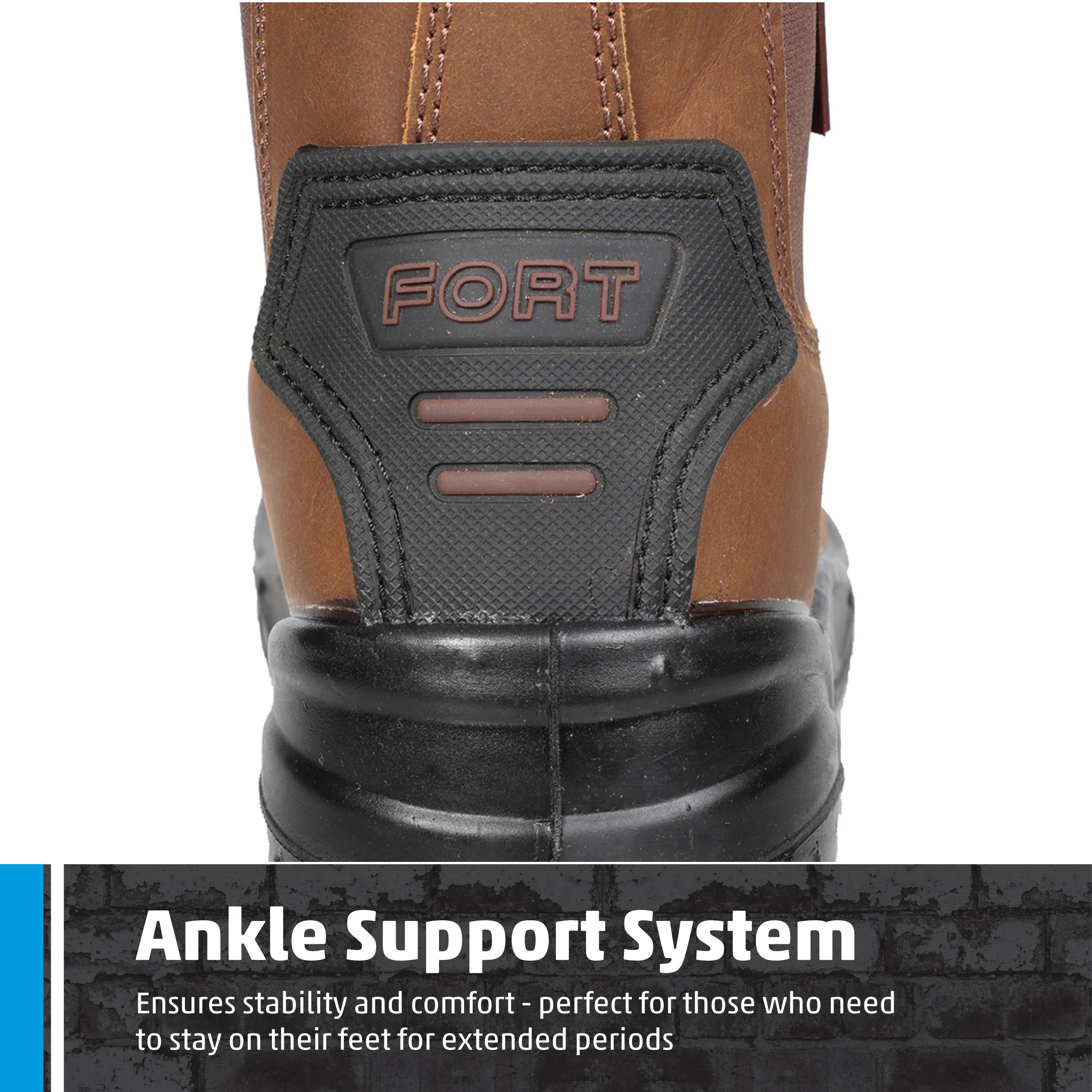 TuffStuff Workwear – wholesale Chelsea boots – Men's – Fort Regent Safety Dealer Boots with Steel Toe Caps, Leather5