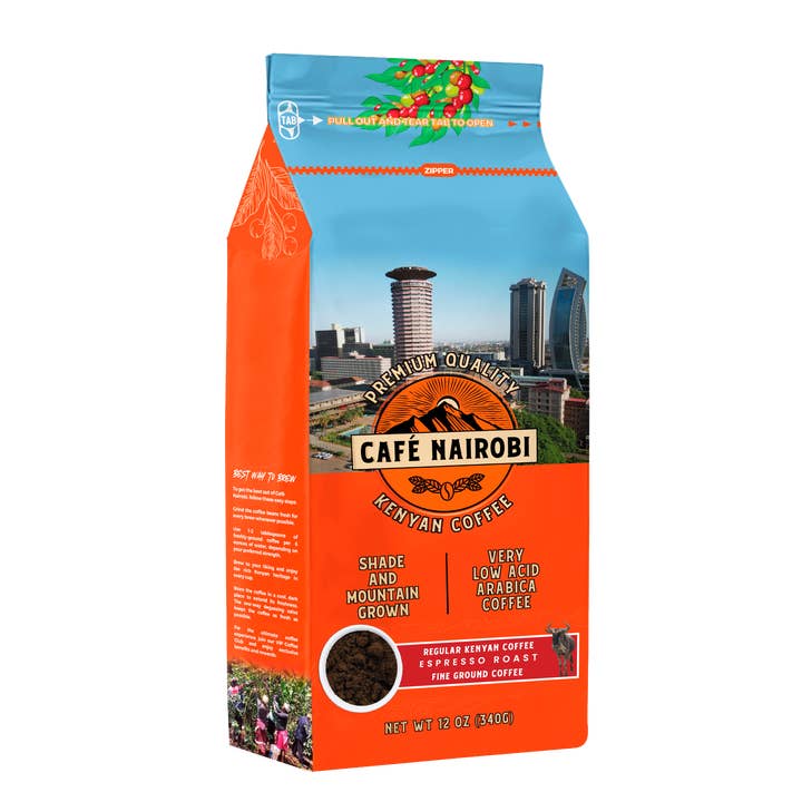 Café Nairobi Espresso Röstung – 12oz gemahlener oder ganze Bohnen kenianischer Kaffee und andere Ergebnisse für espressomaschine fachhändler im Großhandel. Kostenlose Rücksendungen und 60-Tage-Zahlungsziel auf Faire im Trend auf Faire.