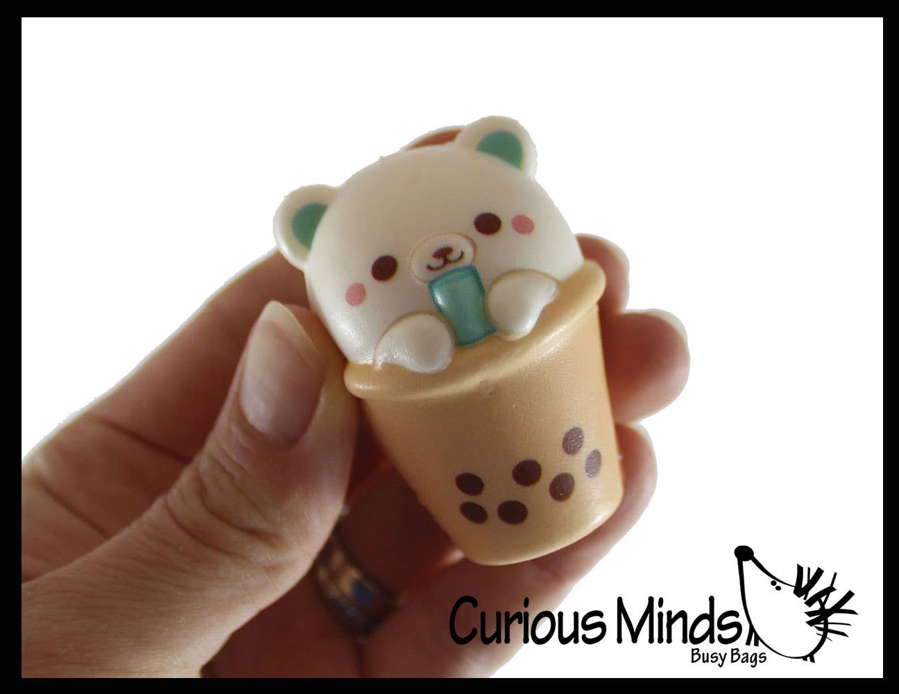 Curious Minds Toys - Wholesale Squishy Toy - Kids & Baby - 1 Mini Animal Drinking Bubble Drink Cute Micro Slow Rise3