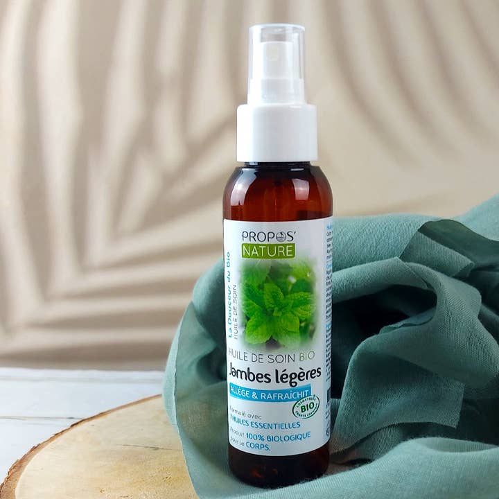 Propos'Nature - Wholesale Bath/Body Oil - Light Legs Massage Oil - Circulation - Organic - 100ml