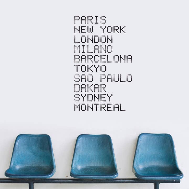 Flygplats Wall Decal för wholesale av ADzif