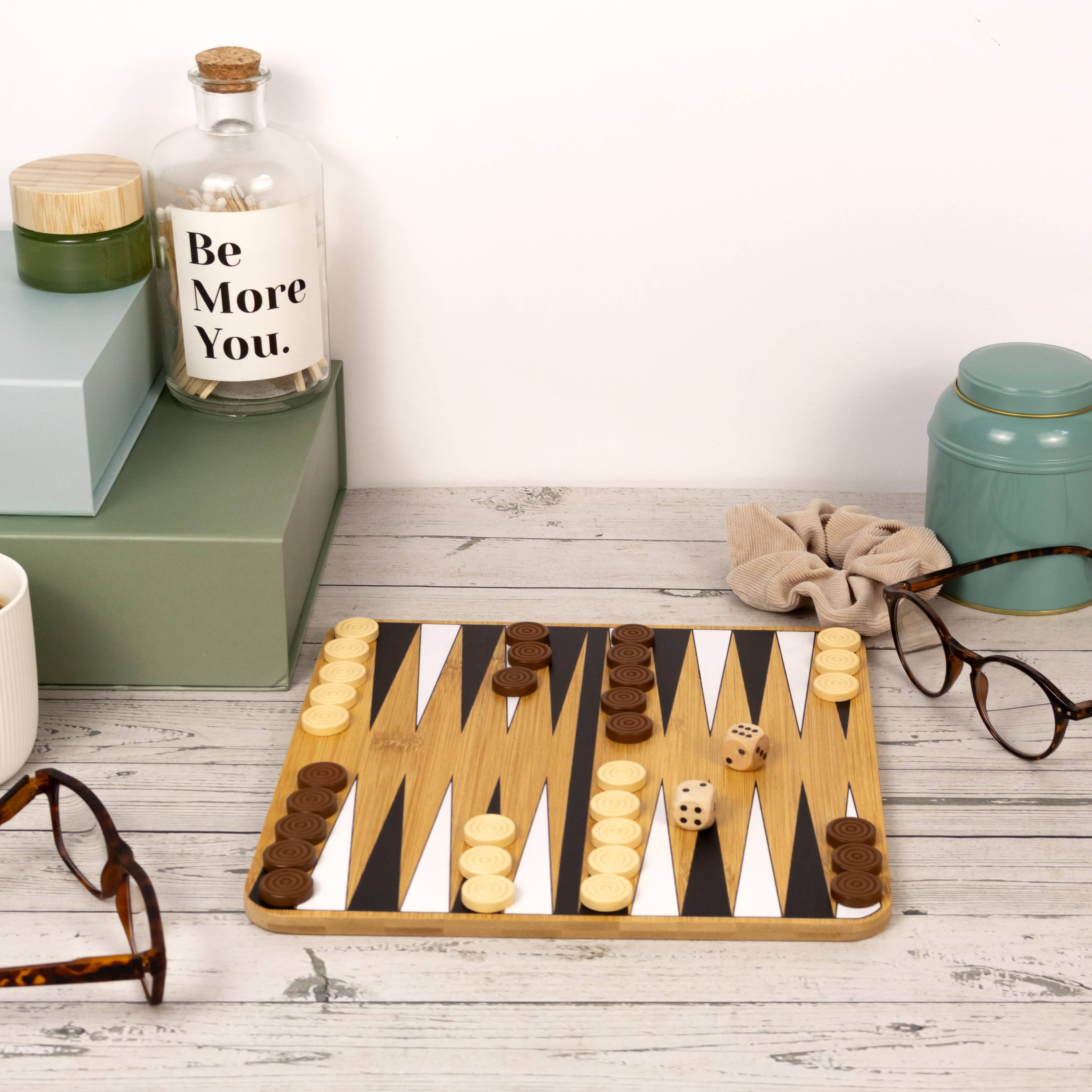 Robert Frederick Ltd - Wholesale Board Game - Bamboo Backgammon & Chess Set9