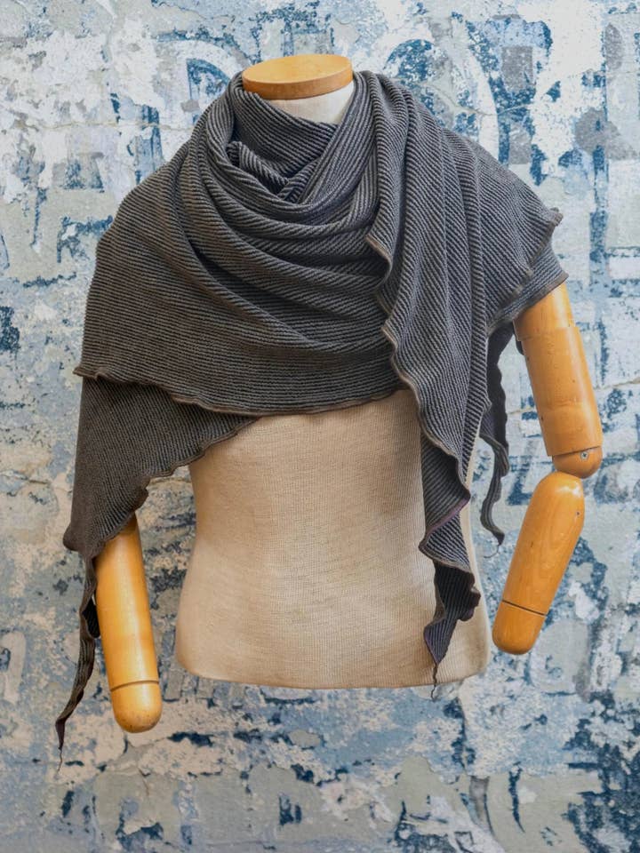 Charcoal DNA Scarf for wholesale by Late Sunday Afternoon