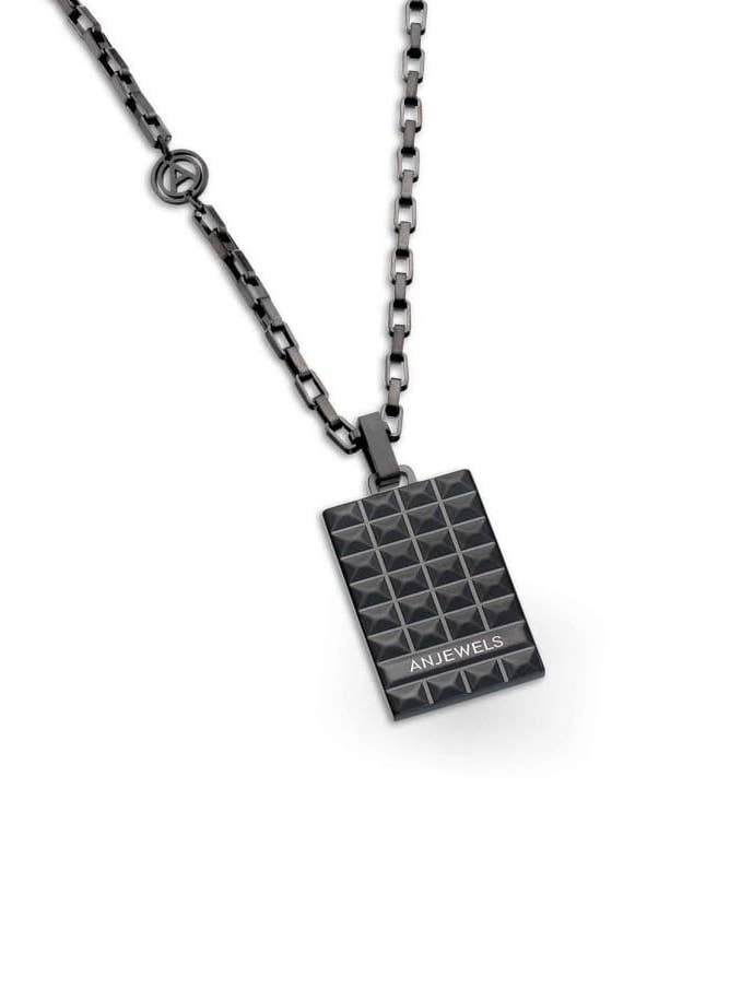 Colar High Hopes - Preto por atacado de Anjewels