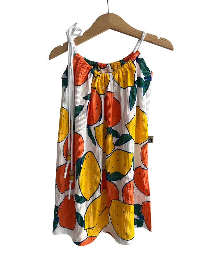 Robe cintre en corde à motif fruits pour la vente par DOROANDME