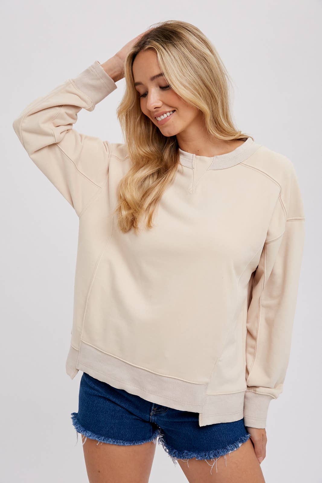 Bluivy - Wholesale Sweatshirt - Women's - BOXY SWEATSHIRT8