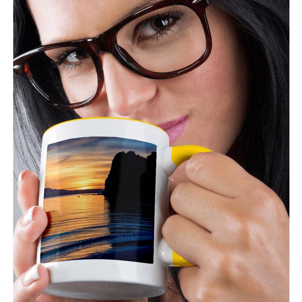 3dRose - Wholesale Coffee Mug - 3dRose, Mexico, Sea of Cortez, Loreto Bay. Sunrise over Nopolo Rock., Mug1