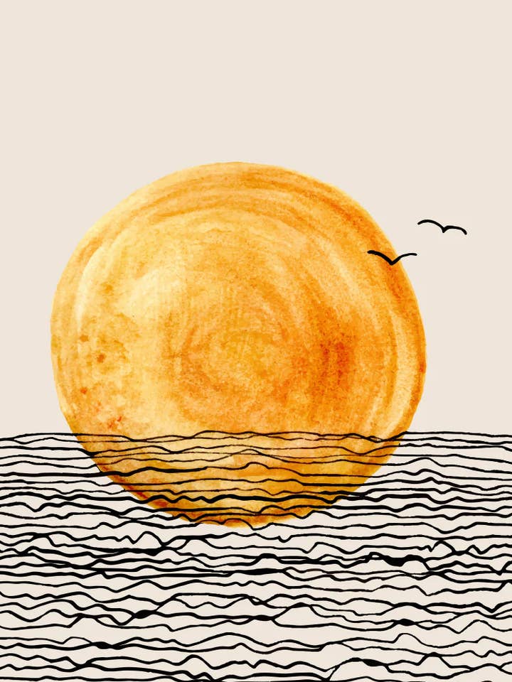 COUCHER DE SOLEIL EN CALIFORNIE pour la vente par Buen Dia