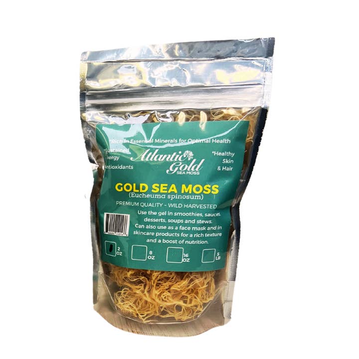 Atlantic Gold Sea Moss - Wholesale Oral Supplement/Vitamin - Gold Sea Moss|Lab-Tested|Sun-dried|Wild-harvested