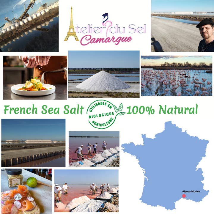 Atelier du Sel Camargue – Engroshandel Salt – „Sigøjnersaltet“ - 300gr 8