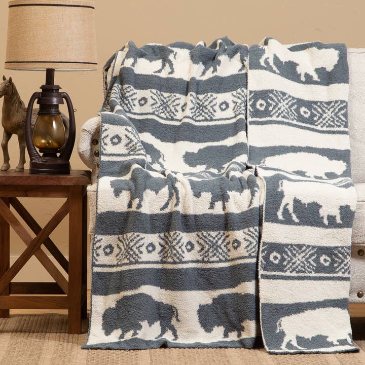 Wrangler Buffalo Slate Stretchy Throw Blanket and other Purchase Wholesale hasetaler wurst. Free Returns & Net 60 Terms on Faire trending on Faire.