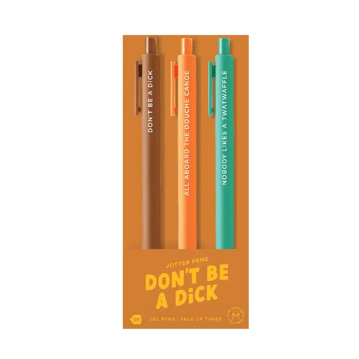 Talking Out of Turn - Wholesale Pen - Jotter Sets - 3 pack (TOPSELLER!!)