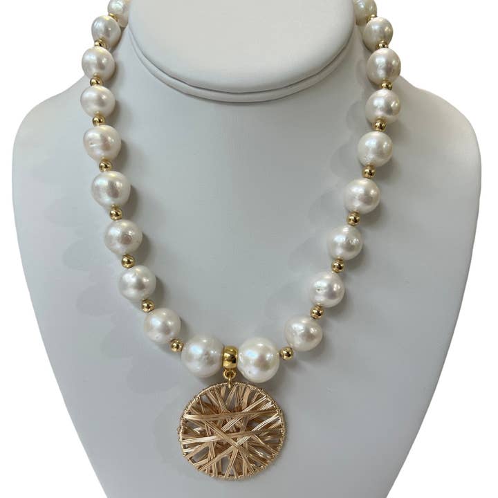 Life Baroque Pearl Short Necklace for wholesale by LPL Creations