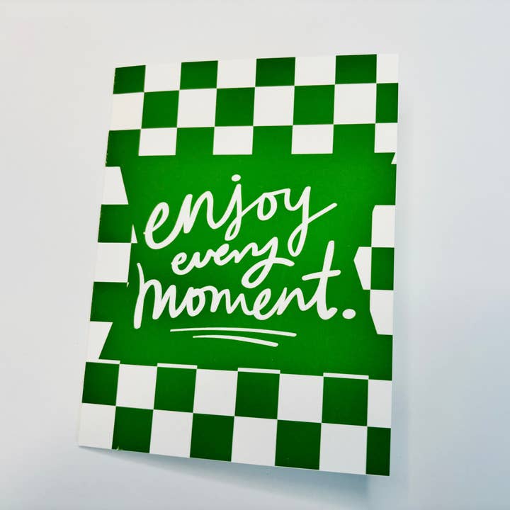 Enjoy Every Moment Encouragement Card for wholesale by Woohoo! Stationery