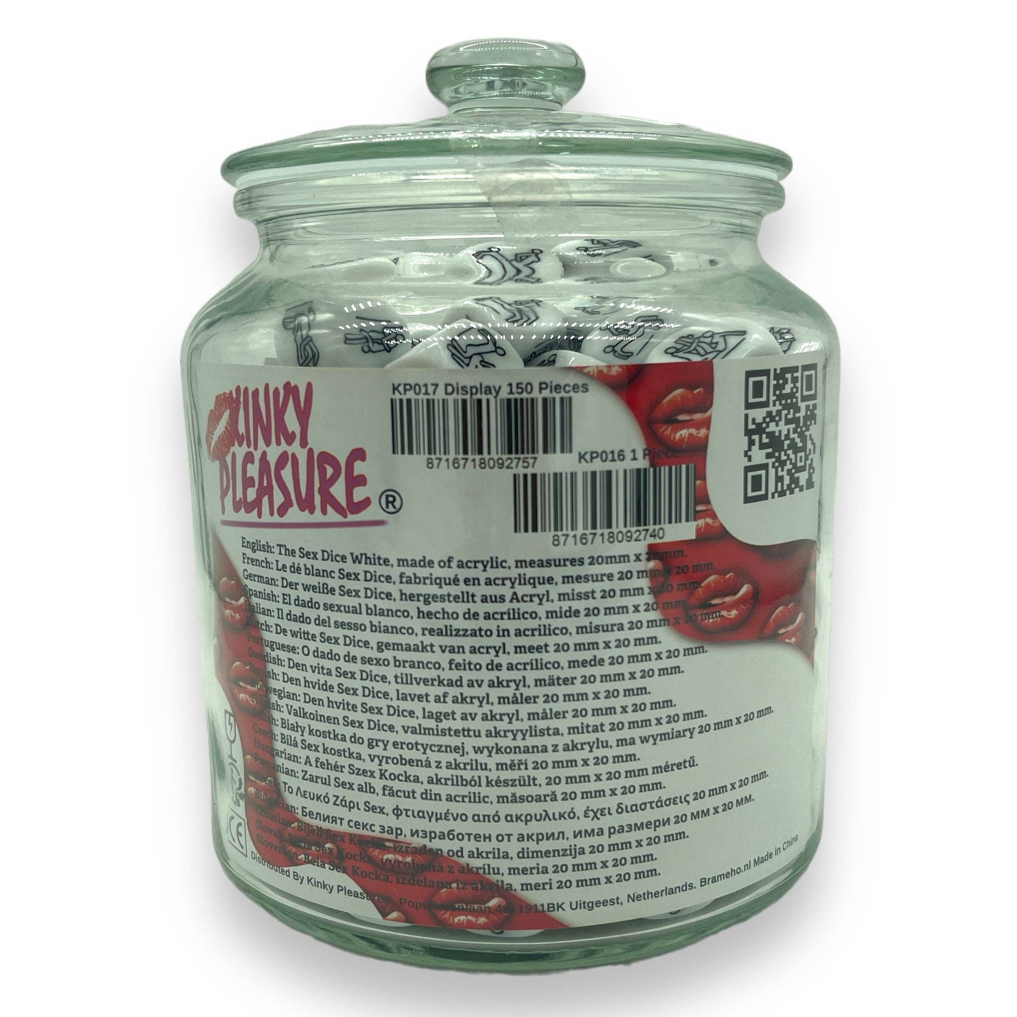 Kinky Pleasure - Wholesale Sex Toy - Kinky Pleasure - KP016 - Erotic Sex Dice - White4