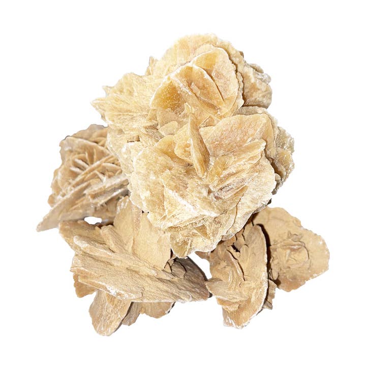 Pierres brutes Rose des sables jaune - 1Kg pour la vente par France Mineraux