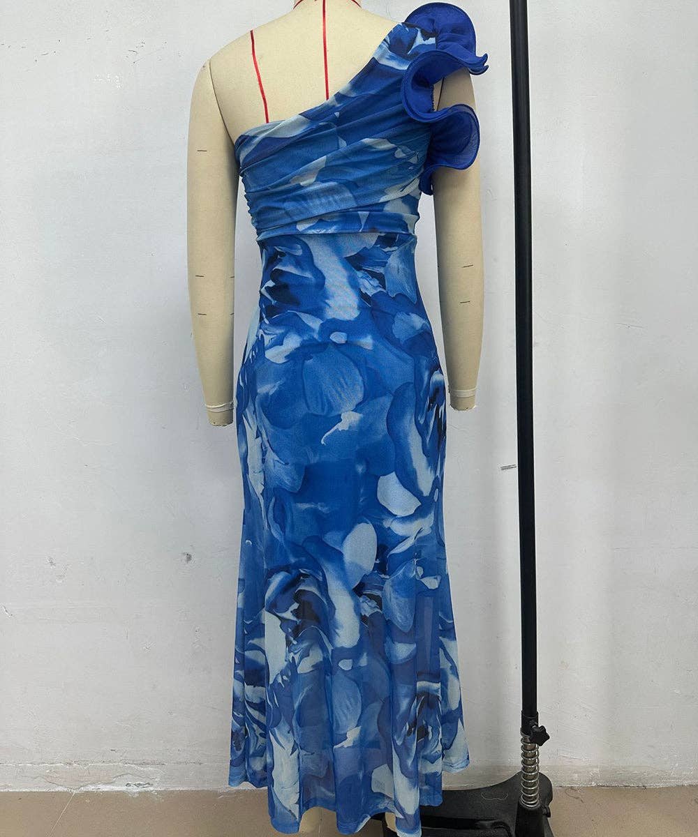 Aria Romance - Vente Robe de soirée – femme - Robe moulante à appliques florales18