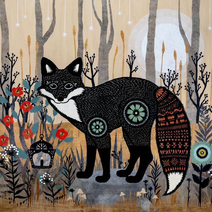 Come Forth Into the Light of Things -11 x 14 inch Print for wholesale by Rural Pearl: Cut Paper Art by Angie Pickman