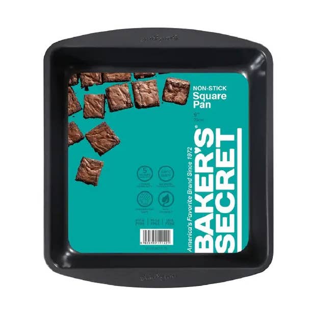 Baker's Secret Essential Line square pan,9" x 1.7",0.5mm - for wholesale by ARTONUSA