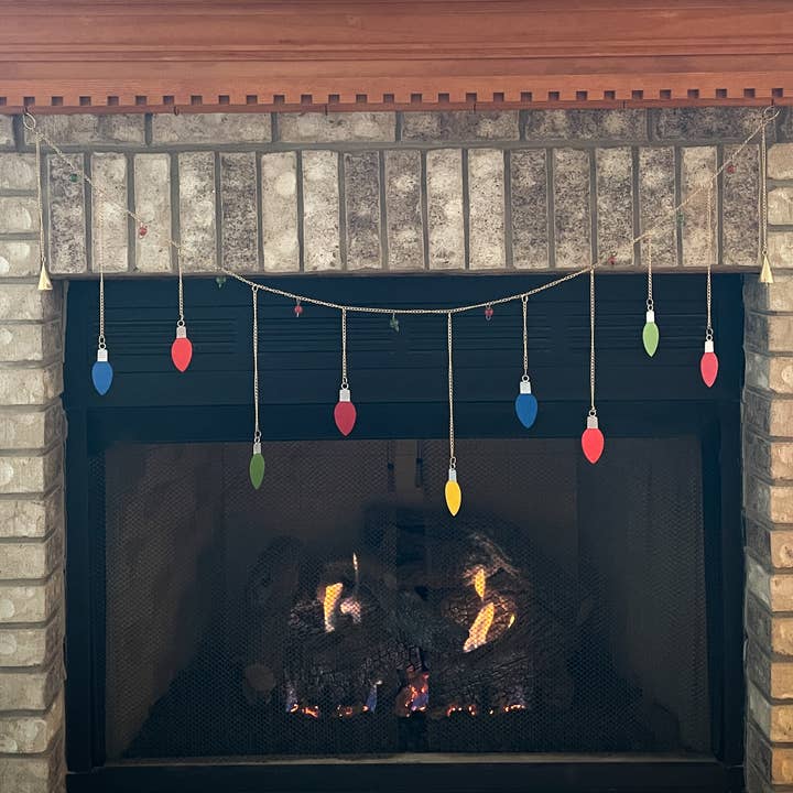 Christmas Lights Garland for wholesale by Mira Fair Trade