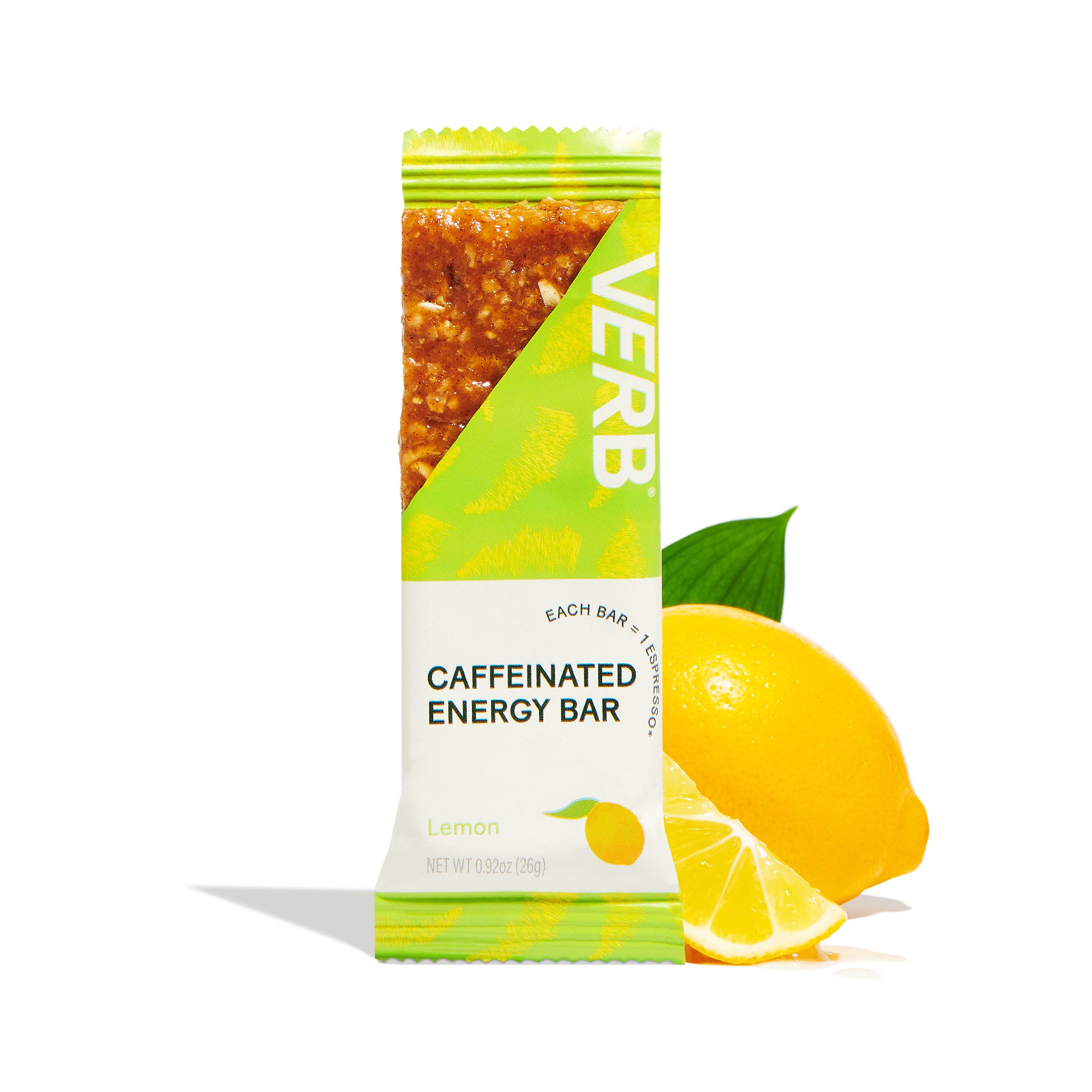 Verb Energy - Wholesale Snack Bar - Caffeinated Snack Bar, Lemon3