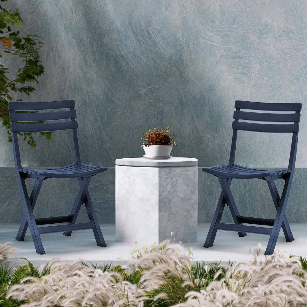 Aria Home - Wholesale Patio Chair - Set of 2 Terrasse Outdoor Folding Chair-Weather & UV Resistant15