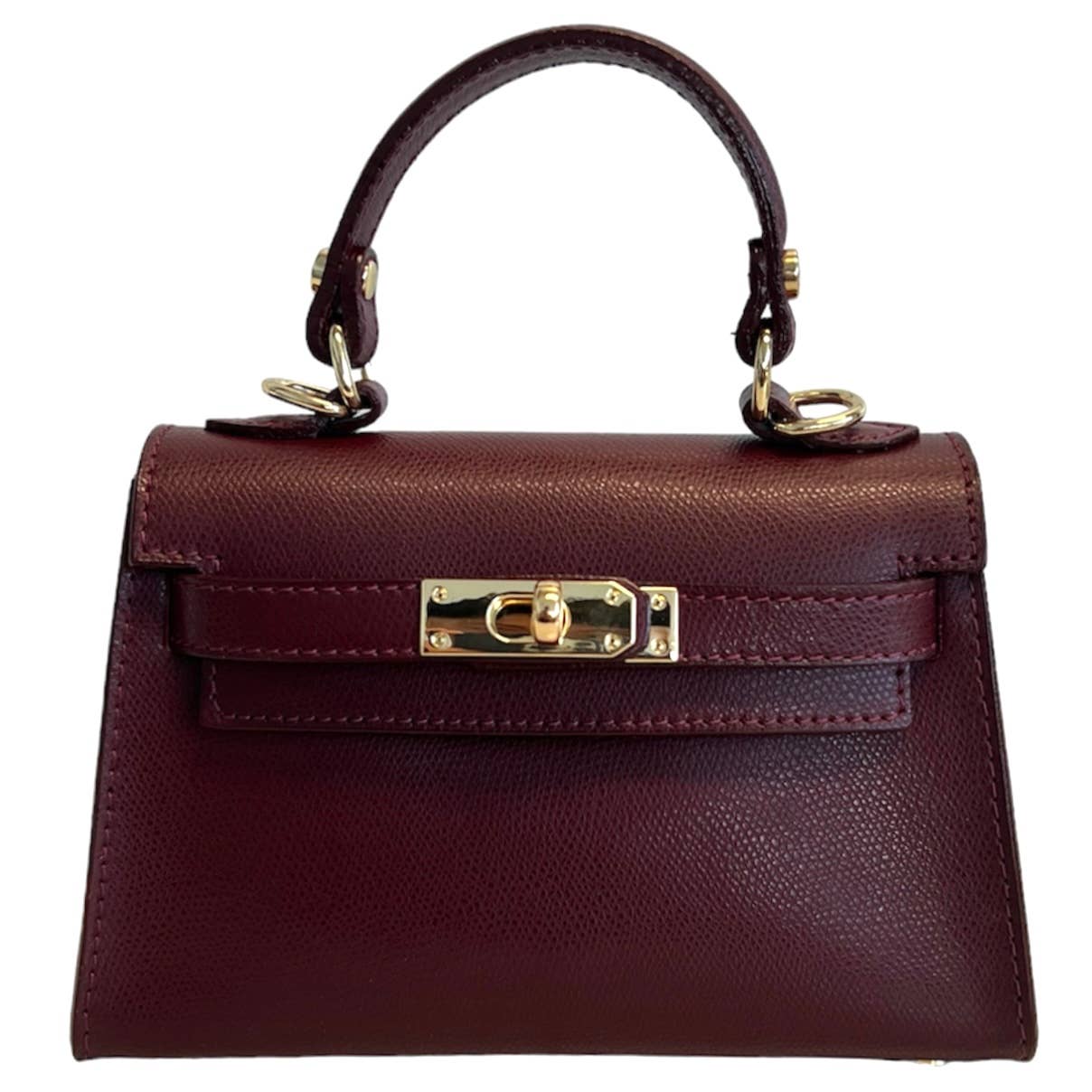 MODARNO - Wholesale Top Handle Bag - Women's - Modarno “Kelly” women's handbag in genuine leather 21x8x13 cm18