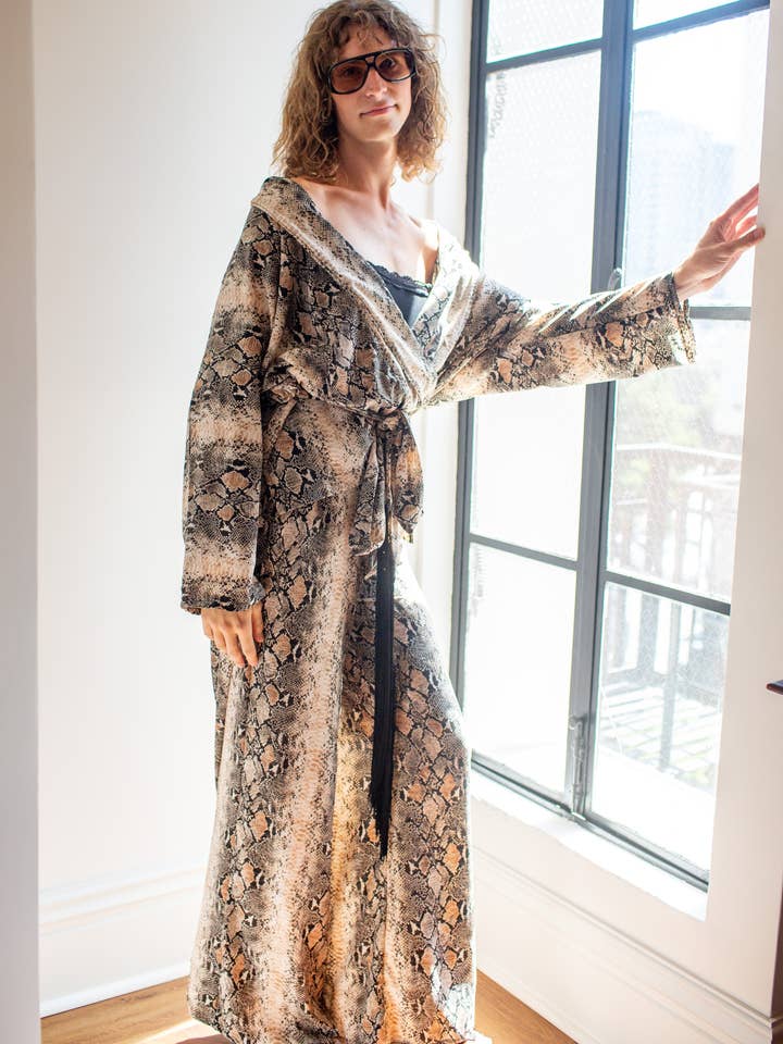 Ensemble Palazzo Dolman Serpentine Monochrome pour la vente par Jennafer Grace