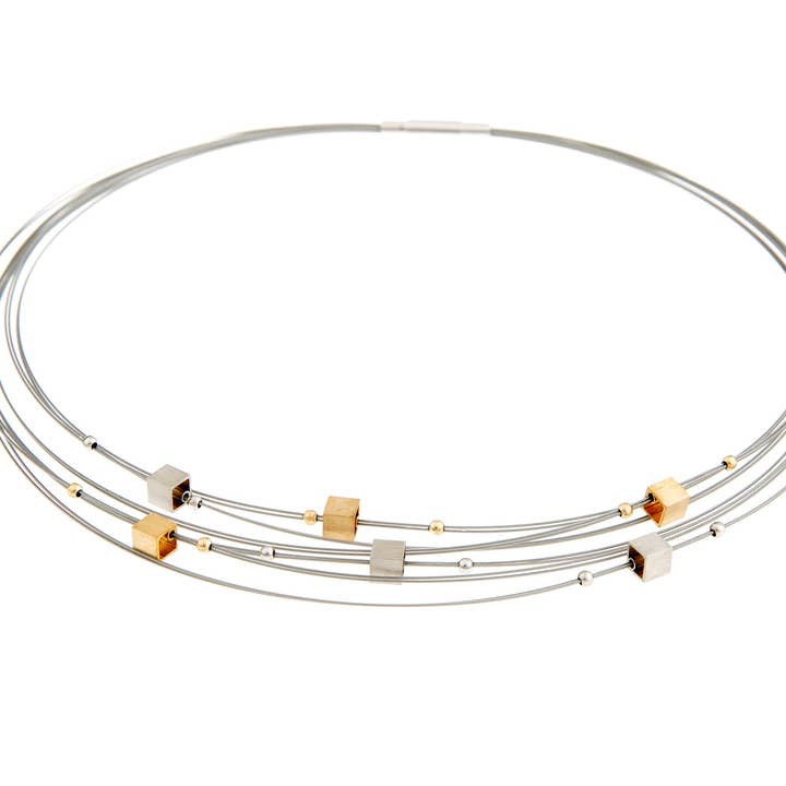 Collier Gala Design Galaxy Gold J0104 pour la vente par Gala Design Sieraden