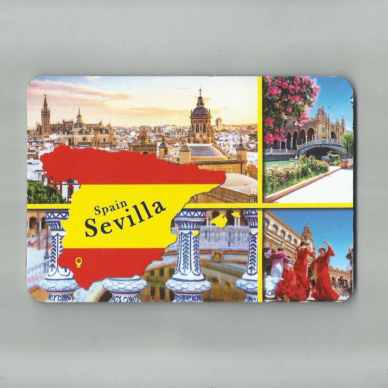 EthnicNatur - Wholesale Magnet - Seville Souvenir Magnets7