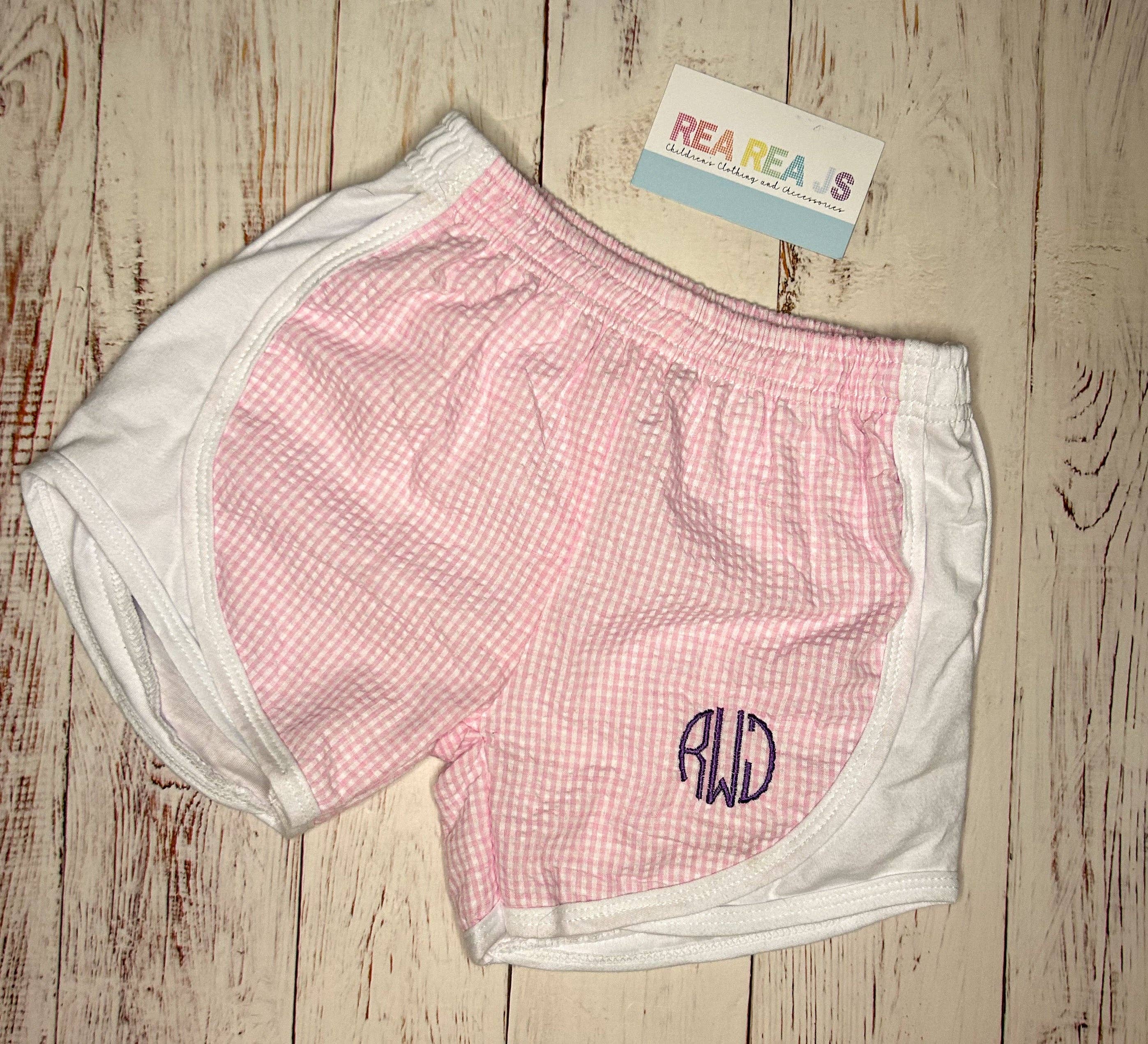 Rea Rea J's - Wholesale Shorts - Kids - Monogrammed Running Shorts3