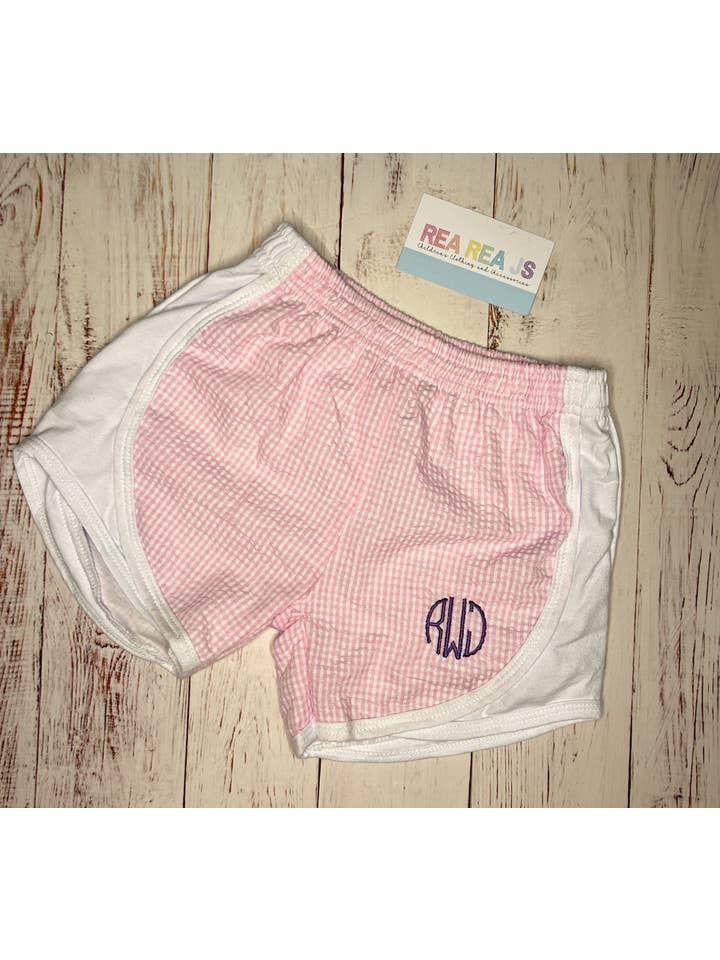 Rea Rea J's - Wholesale Shorts - Kids - Monogrammed Running Shorts3