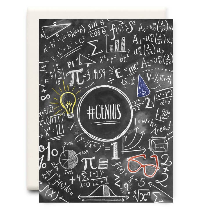 #Genius | Cartão de saudação diário por atacado de Inkwell Cards